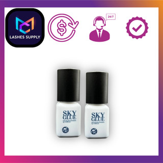 Keo sky LASHES SUPPLY, keo khô chậm (3-4s) dành cho người mới học nối