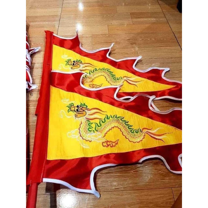 Cờ Lệnh Thêu Rồng Ngũ Sắc (thêu 2 mặt, siêu đẹp) | Shopee Việt Nam
