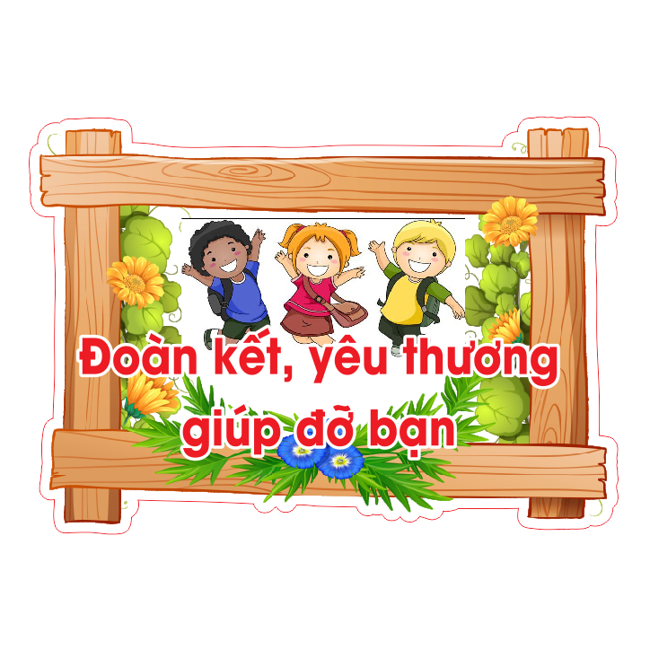 Trang trí lớp: NỘI QUY LỚP HỌC  decan bóc dán đã cắt viền sẵn trang trí lớp giá siêu rẻ