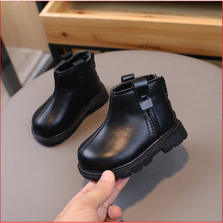 Bốt Lót Lông Khóa Sau Phong Cách Basic Cho Bé Trai Bé Gái 1-3 Tuổi K010
