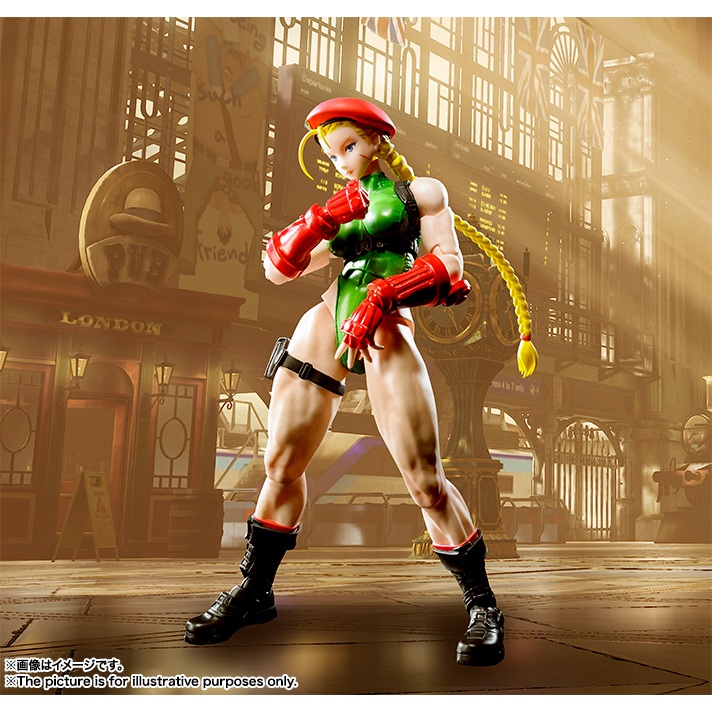 [Hàng có sẵn] Mô hình chính hãng SHF: Cammy (Street Fighter)