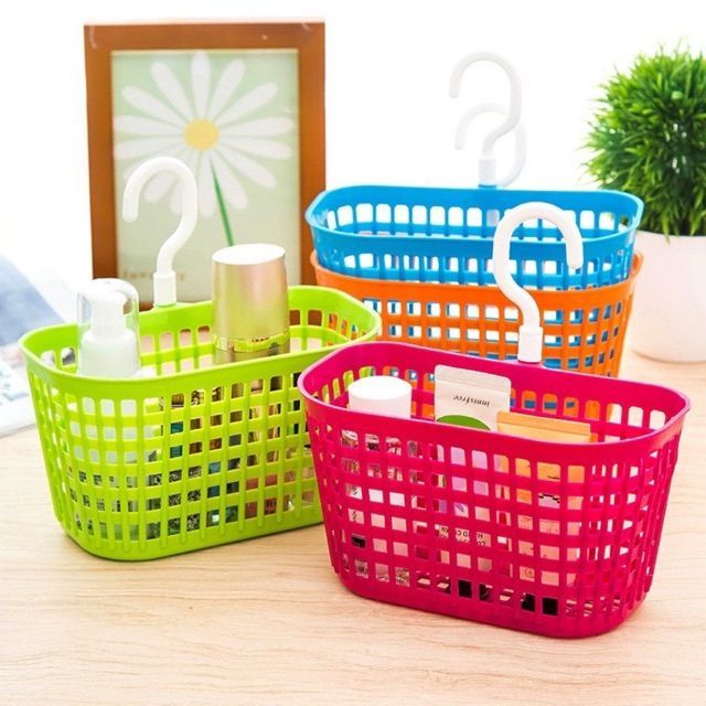 Rổ Đựng Đồ Có Móc Việt Nhật - Đựng Đồ Phòng Tắm, Nhà Bếp