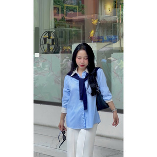 Khăn len giả áo choàng vai phong cách Hàn Quốc Miolady KA001