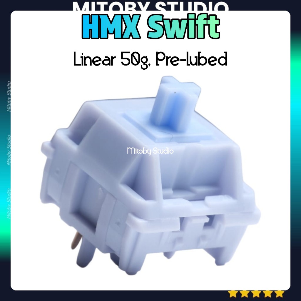 HMX Swift linear Switch Mitoby Studio Công Tắc Bàn Phím Cơ pre-lube ...