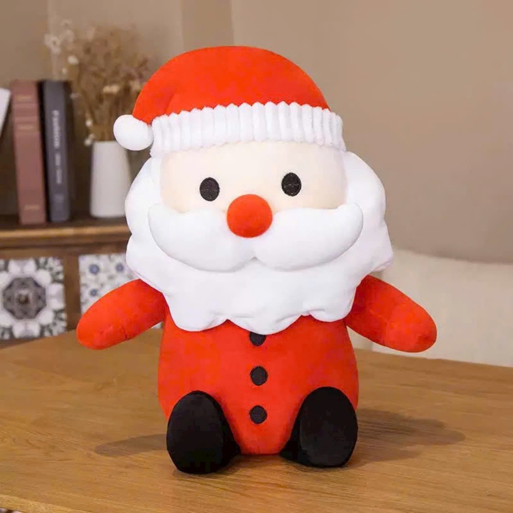 [ MẪU NOEL 2025 ] Gấu bông ông già noel làm quà tặng cho người thân hay trang trí giáng sinh an lành