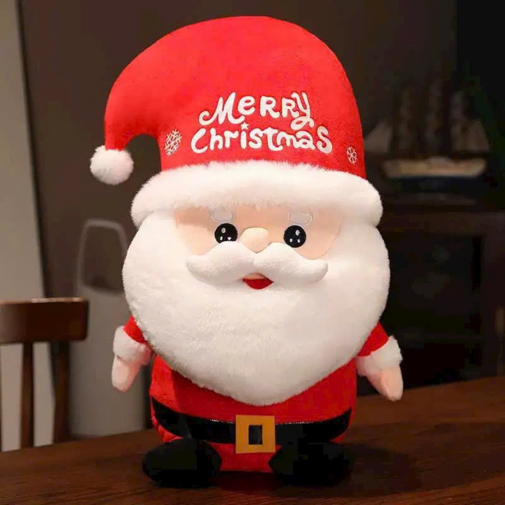 [ MẪU NOEL 2025 ] Gấu bông ông già noel làm quà tặng cho người thân hay trang trí giáng sinh an lành