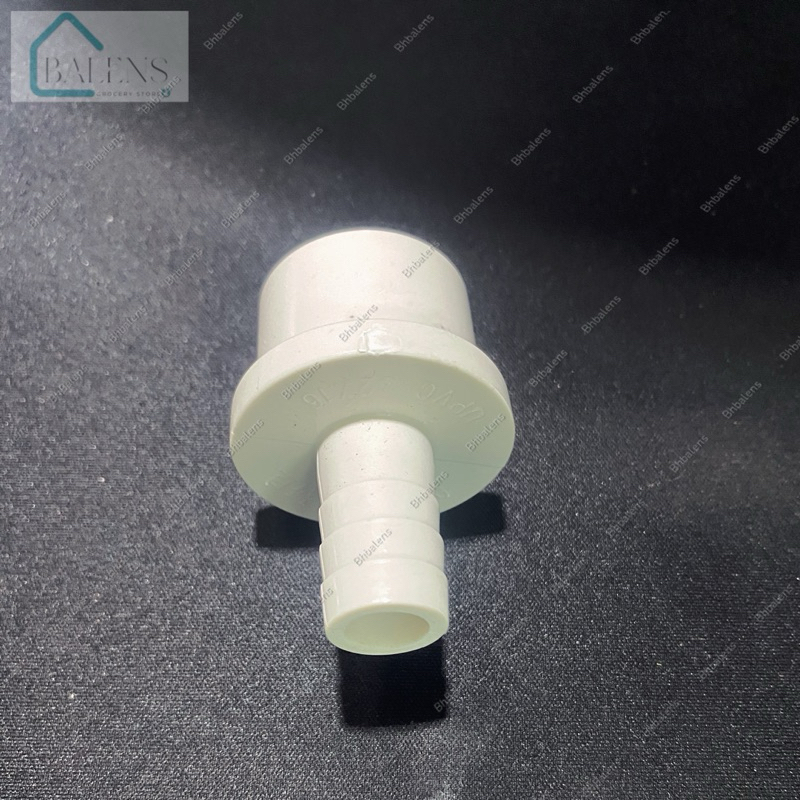 Đầu nối ống mềm | Nhựa PVC cao cấp | Phi 32mm Sang 16mm | Màu trắng | Dùng cho hệ thống lọc hồ cá