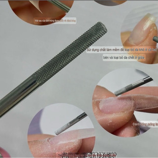 đầu mài khoé da , đầu mài trụ thẳng đa năng - mài chân móng úp , khoé bột , mịn móng , chất liệu thép cao cấp
