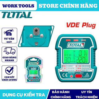 ĐỒ NGHỀ TOTAL Dụng cụ kiểm tra ổ cắm TESST30011