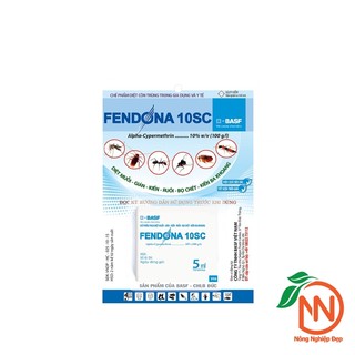 Thuốc Diệt Côn Trùng Fendona 10sc 5ml - Diệt Mối, Muỗi, Gián - Sản Phẩm Được Bộ Y Tế Khuyên Dùng