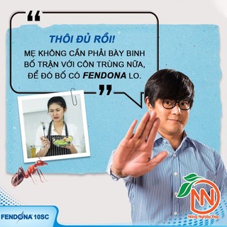 Thuốc Diệt Côn Trùng Fendona 10sc 5ml - Diệt Mối, Muỗi, Gián - Sản Phẩm Được Bộ Y Tế Khuyên Dùng