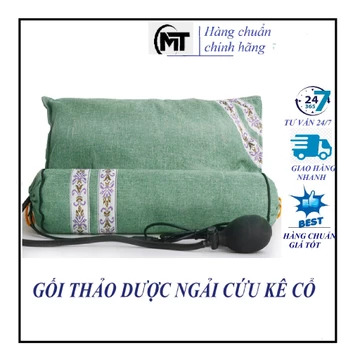 Gối Ngải Cứu Chườm Nóng, Gối Thảo Dược Ngải Cứu Kê Cổ Gối Đầu, Gối Ngải Cứu Cắm Điện Chống Nhức Mỏi
