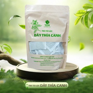 (Mua 2 tặng 1)Combo 50 gói Trà túi lọc Dây Thìa Canh Lá to Thảo Dược Việt hỗ trợ người tiểu đường
