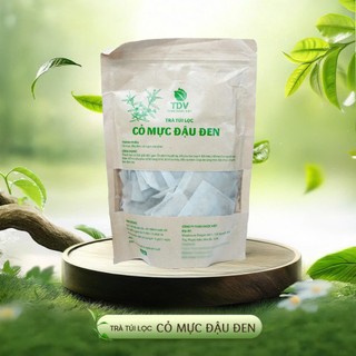 Trà Túi Lọc Cỏ Mực (Nhọ Nồi) & Đậu Đen Xanh Lòng Thảo Dược Việt 150g (50gói x 3g)