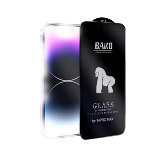 [Từ 7 đến 17 Pro Max] Kính cường lực Chống Nhìn Trộm Baiko full màn hình cho iPhone (Đen)
