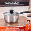 Nồi Nấu Bột, Nấu Cháo Đồ Ăn Dặm Cho Bé Size 16Cm
