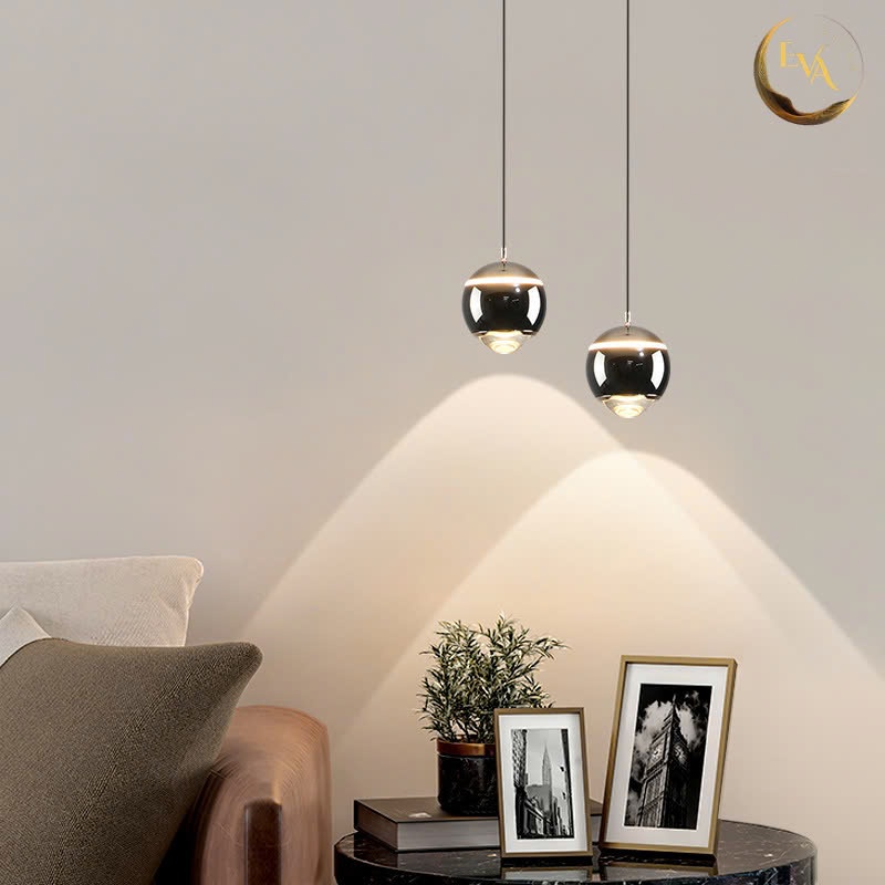 Đèn thả decor EVA XN039 D100mm phong cách hiện đại trang trí phòng khách, phòng ăn quán cafe bảo hành 12 tháng