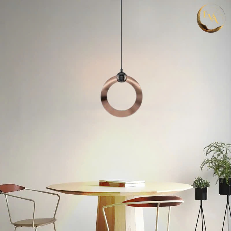 Đèn thả decor EVA XN170 D170mm phong cách hiện đại trang trí phòng khách, phòng ăn quán cafe bảo hành 12 tháng