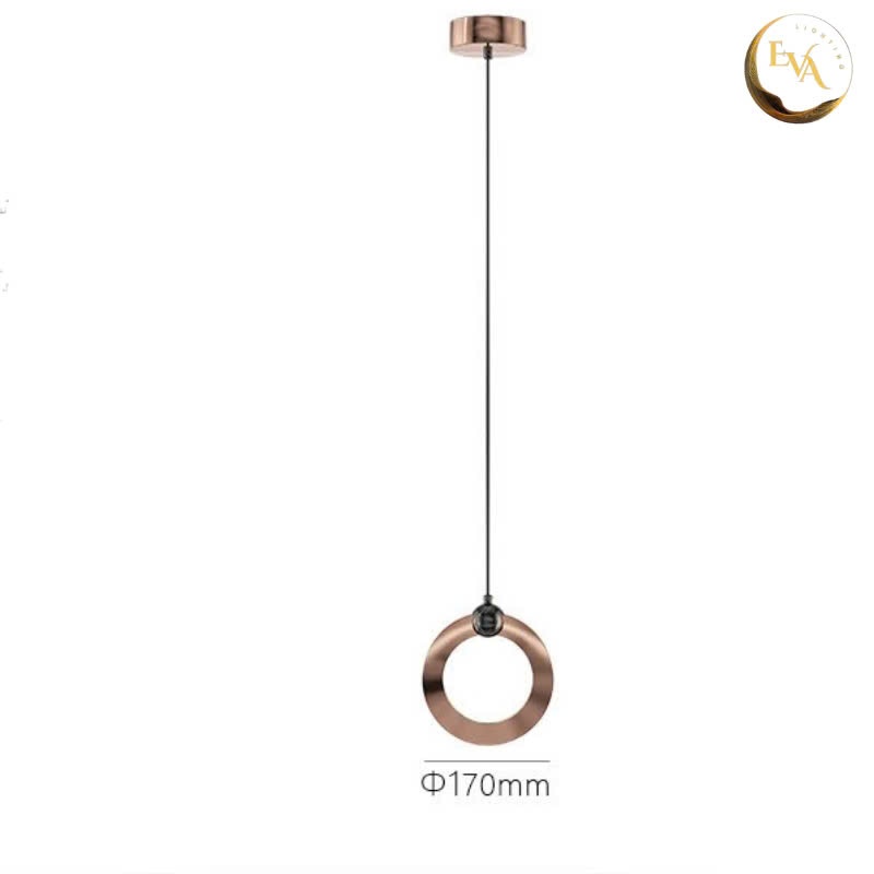 Đèn thả decor EVA XN170 D170mm phong cách hiện đại trang trí phòng khách, phòng ăn quán cafe bảo hành 12 tháng
