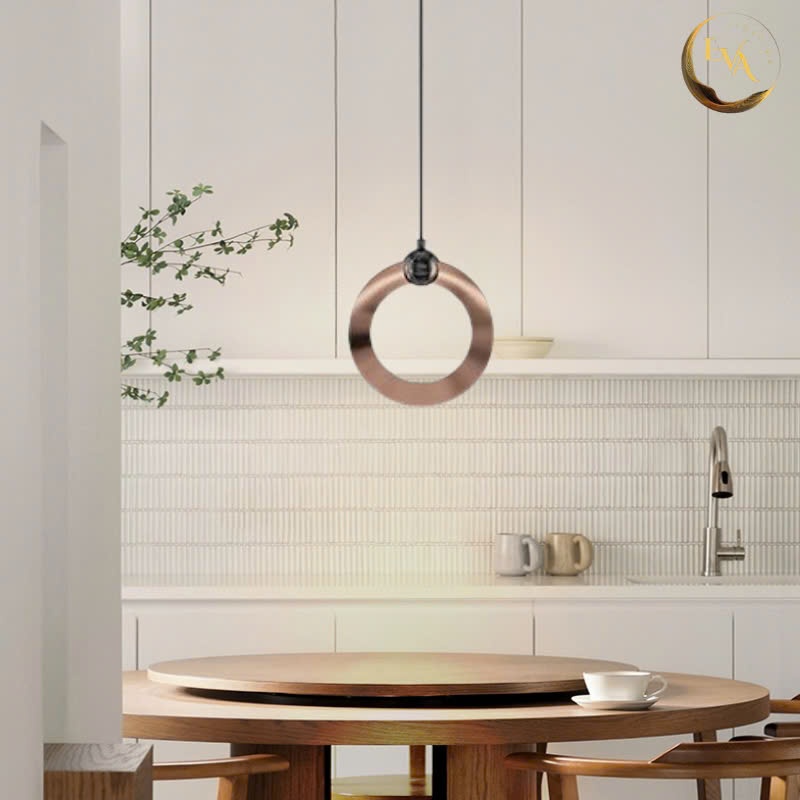 Đèn thả decor EVA XN170 D170mm phong cách hiện đại trang trí phòng khách, phòng ăn quán cafe bảo hành 12 tháng
