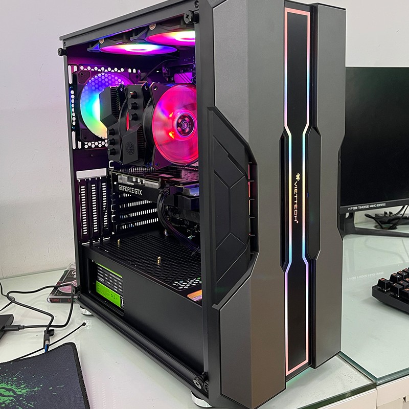 Vỏ case ( Vỏ máy tính ) Xeon Viettech X11 lắp Main E-ATX 2 CPU ( no fan ...