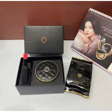 Phấn nước Ohui tặng kèm thỏi son nhập khẩu Hàn