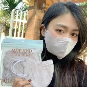 Thùng 100 chiếc Khẩu trang đi nắng 6A Anh Tâm 4 lớp dày che kín khuôn mặt