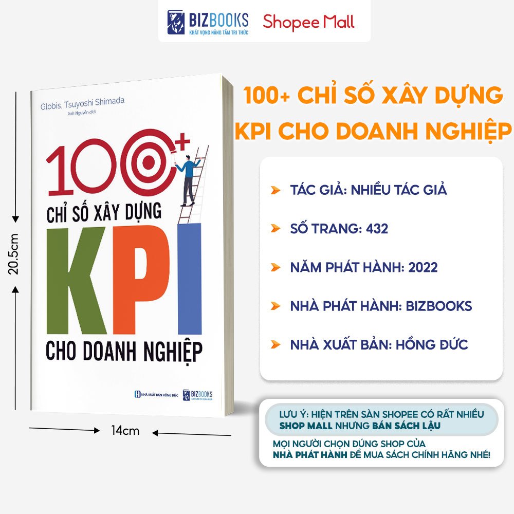 100+ Chỉ Số Xây Dựng KPI Cho Doanh Nghiệp - Sách Hay Về Kinh Tế Kinh Doanh