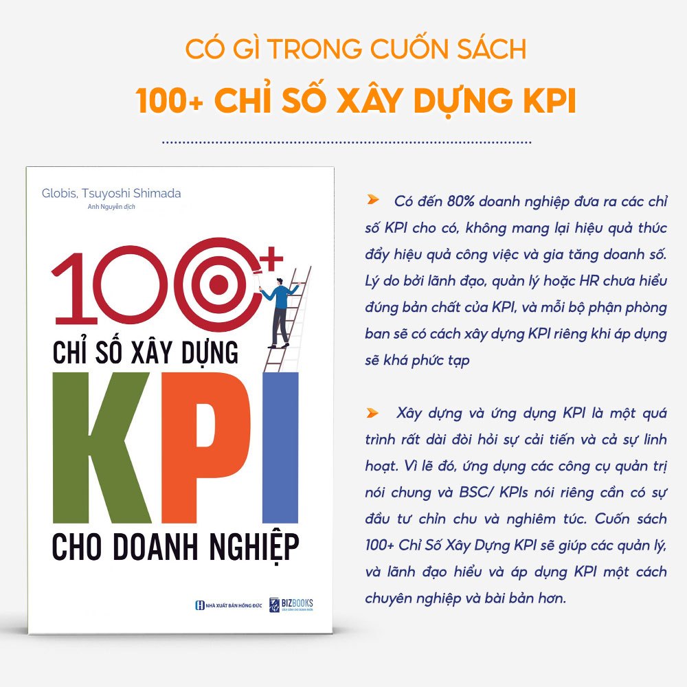 100+ Chỉ Số Xây Dựng KPI Cho Doanh Nghiệp - Sách Hay Về Kinh Tế Kinh Doanh