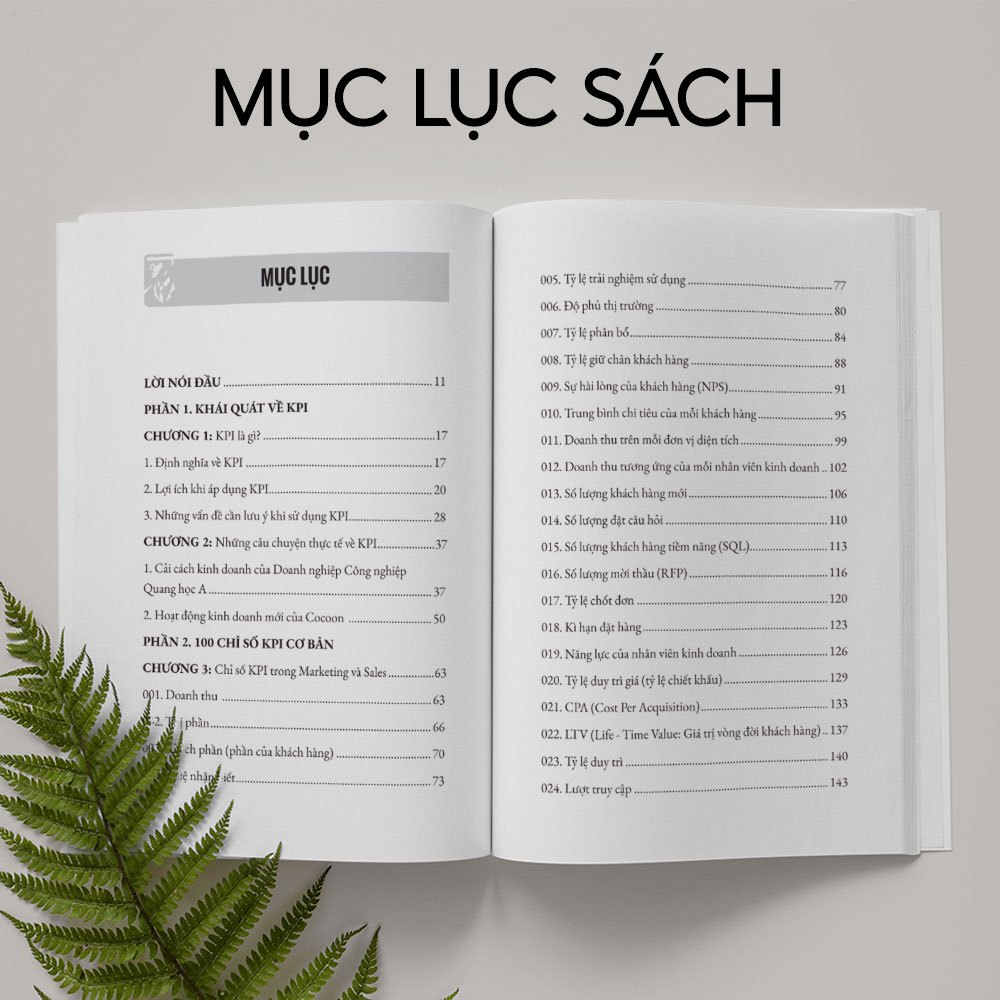 100+ Chỉ Số Xây Dựng KPI Cho Doanh Nghiệp - Sách Hay Về Kinh Tế Kinh Doanh
