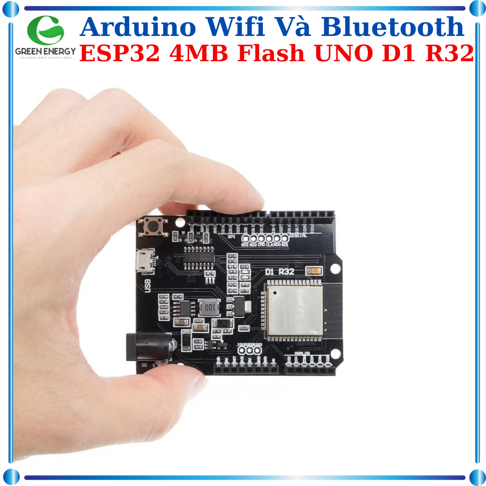 Module Arduino Wemos Wifi Và Bluetooth ESP32 4MB Flash UNO D1 R32 ...