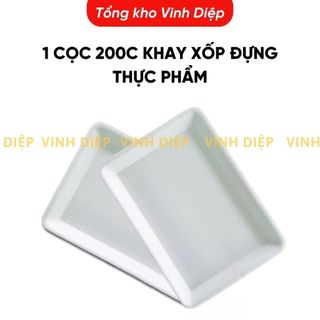 Dây Khay xốp đựng đồ ăn thực phẩm tiện ích nhiều kích cỡ