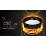 Nồi cơm điện tử áp suất Cuckoo 1.8L CRP-PWV1008F - Lòng nồi phủ men Xwall- Ngôn ngữ Tiếng Việt- bảo hành 1 năm — ảnh 4