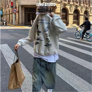 Áo Hoodie, Sweater Nam Nữ Local Brand Unisex In Nhiều Hình Đơn Giản Nỉ cotton mịn Form Rộng Hàn Quốc