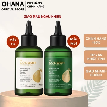 Nước Dưỡng Tóc COCOON Tinh Dầu Bưởi Giảm Gãy Rụng, Làm Mềm Tóc COCOON Pomelo Hair Tonic 140ml