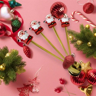 Set 4 Muỗng Nĩa Inox Mạ Titan Vàng Hình NOEL-Sản Phẩm Dành Cho Buổi Tiệc Giáng Sinh (không hộp)