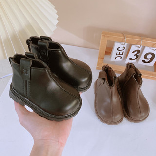 Bốt Lót Lông Khóa Sau Phong Cách Basic Cho Bé Trai Bé Gái 1-3 Tuổi K010