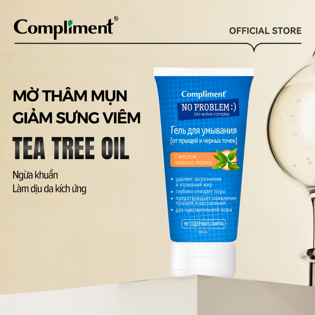Ảnh Gel Rửa Mặt Làm Sạch Sâu Cho Da Giữ Ẩm Da Loại Bỏ Tế Bào Chết Compliment 200ml 1