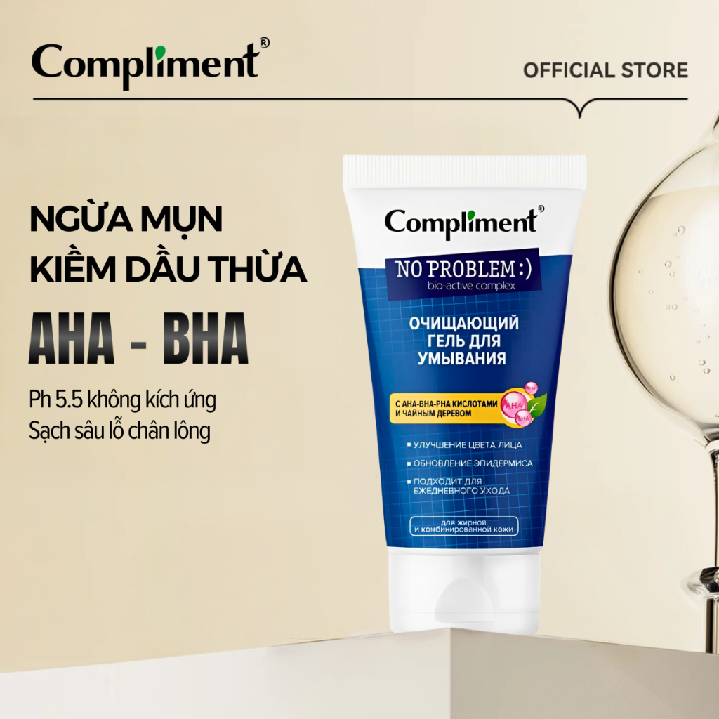 Ảnh Sữa Rửa Mặt Làm Sạch Và Săn Chắc Da Compliment 200ml 1