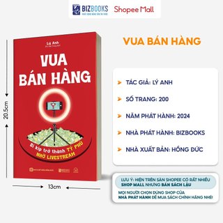 Sách Vua Bán Hàng – Bí Kíp Trở Thành Tỷ Phú Nhờ Livestream | Giao Tiếp & Tâm Lý Bán Hàng Hiệu Quả