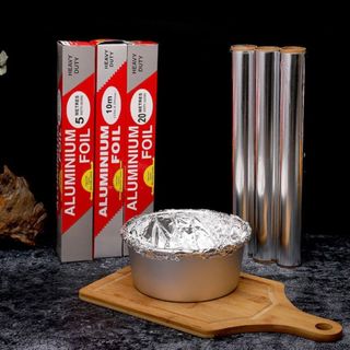 Giấy bạc nướng đồ ăn tiện lợi dùng cho gia đình