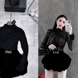 Quần Váy Nhung Ống Bí MI U HÓT trend Mới SIÊU ĐẸP