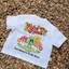 ÁO THUN TRẮNG Hình In Trái Đất Sắc màu dễ thương Cho Bé Form Rộng Boxy 100% Cotton 2C , Dày dặn , thấm hút mồ hôi