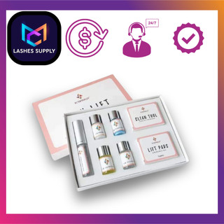 Sét uốn mi collagen 3D 6D LASHES SUPPLY, sét uốn mi LASH LIFT Hàn Quốc, dụng cụ mi