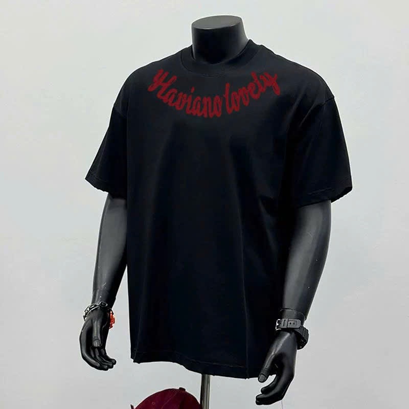 Áo thun Stee Cổ tròn LOVELY Localbrand ICVCVNI Unisex