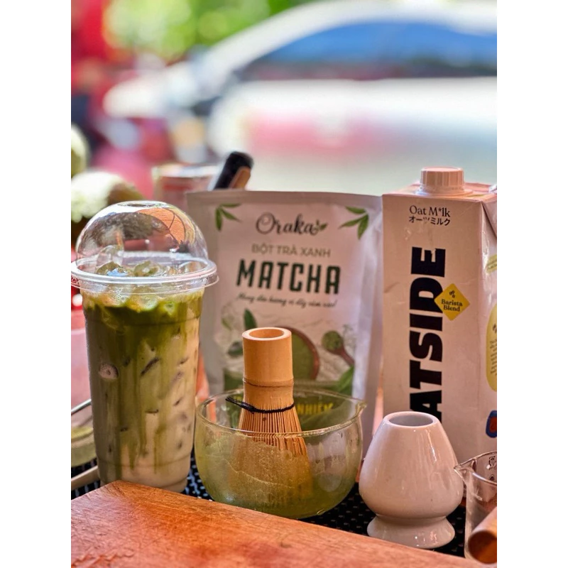 Bột matcha trà xanh oraka sản xuất công nghệ nhật bản tại thái nguyên