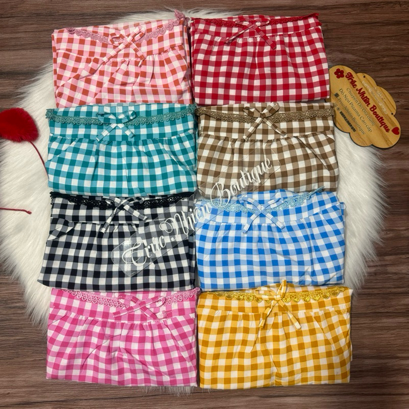 Bộ lửng lụa hàn hoạ tiết hoa quần bèo có 2 túi xéo phom dưới 40-75kg - B99