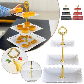 KHAY ĐỰNG BÁNH, TRÁI CÂY 3 TẦNG