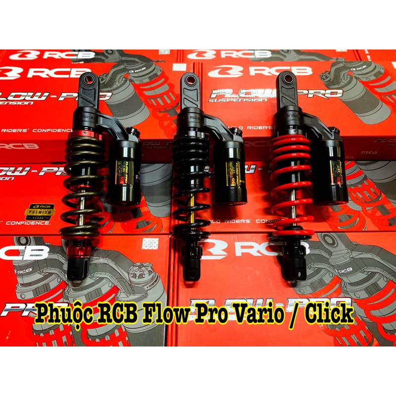 Phuộc Bình Dầu RCB Mẫu ( FLOW - PRO ) Gắn Cho Vario / Click / Vision ...