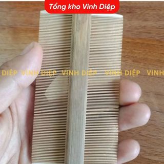 Lược chải đầu lược bí chải tóc nhựa lược hai đầu lược chải chấy sử dụng cho gia đình.